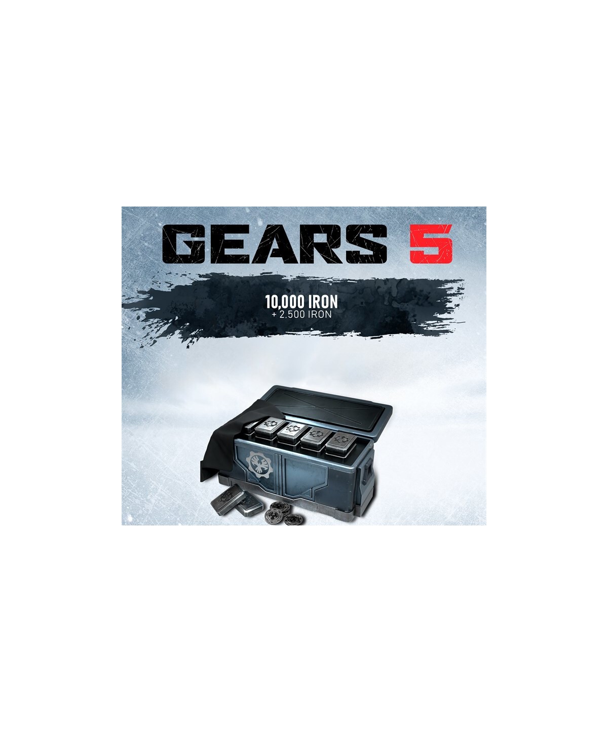 Gears 5 - 12500 Iron DLC XBOX One / Windows 10 Xbox One Key EUROPE